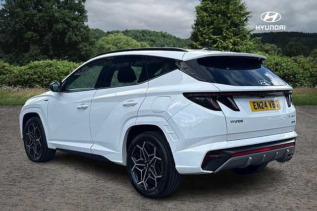 Hyundai TUCSON T-GDI N LINE White