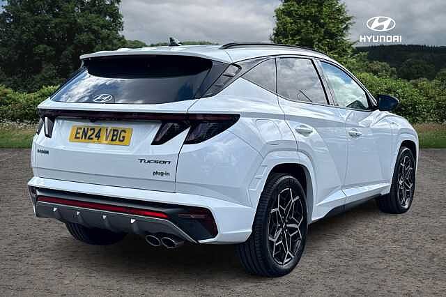 Hyundai TUCSON T-GDI N LINE White