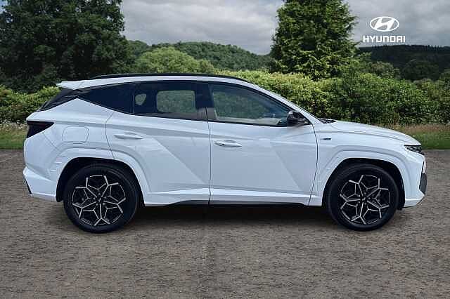 Hyundai TUCSON T-GDI N LINE White