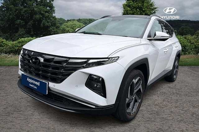 Hyundai TUCSON 1.6 TGDi Hybrid 230 Ultimate 5dr 2WD Auto White