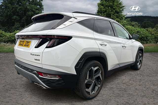 Hyundai TUCSON 1.6 TGDi Hybrid 230 Ultimate 5dr 2WD Auto White