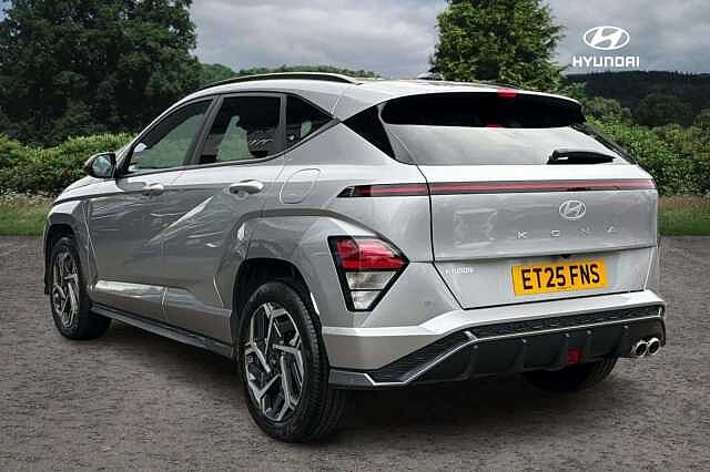 Hyundai KONA 1.6T 138 N Line 5dr Silver