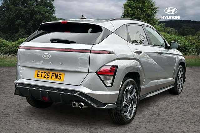 Hyundai KONA 1.6T 138 N Line 5dr Silver