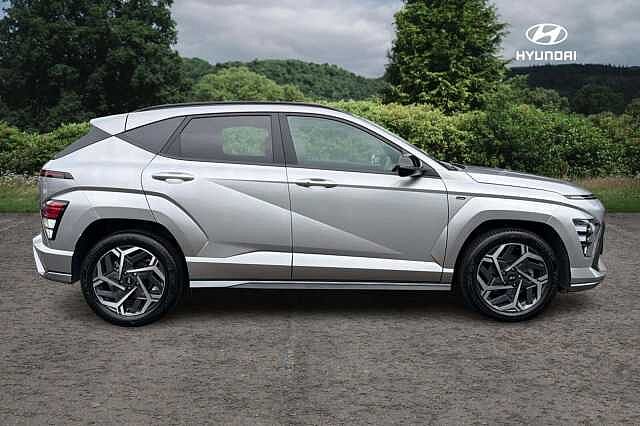 Hyundai KONA 1.6T 138 N Line 5dr Silver