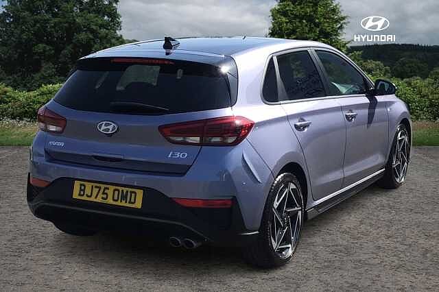 Hyundai I30 i30 1.5 T-GDi MHEV N Line S Hatchback 5dr Petrol Hybrid Manual Euro 6 (s/s) (140 Meta Blue Pearl