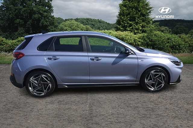 Hyundai I30 i30 1.5 T-GDi MHEV N Line S Hatchback 5dr Petrol Hybrid Manual Euro 6 (s/s) (140 Meta Blue Pearl