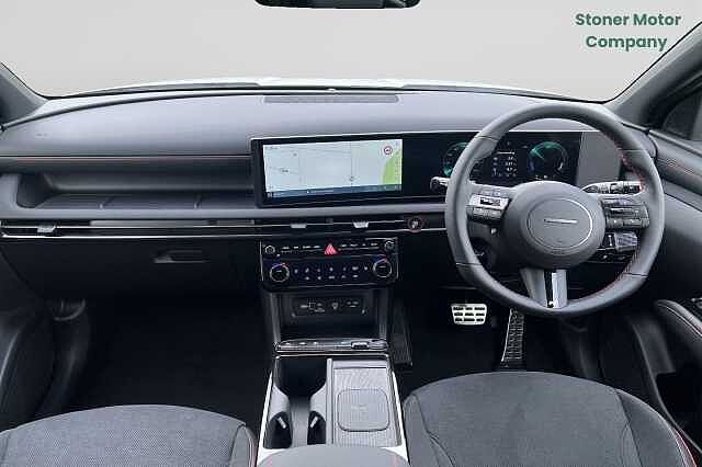 Hyundai TUCSON 1.6T 239 Hybrid N Line 5dr Auto Atlas White