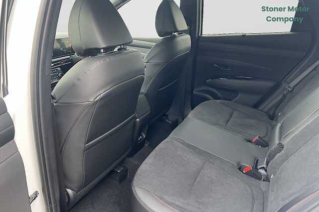 Hyundai TUCSON 1.6T 239 Hybrid N Line 5dr Auto Atlas White