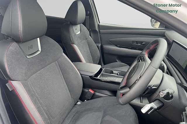 Hyundai TUCSON 1.6T 239 Hybrid N Line 5dr Auto Atlas White