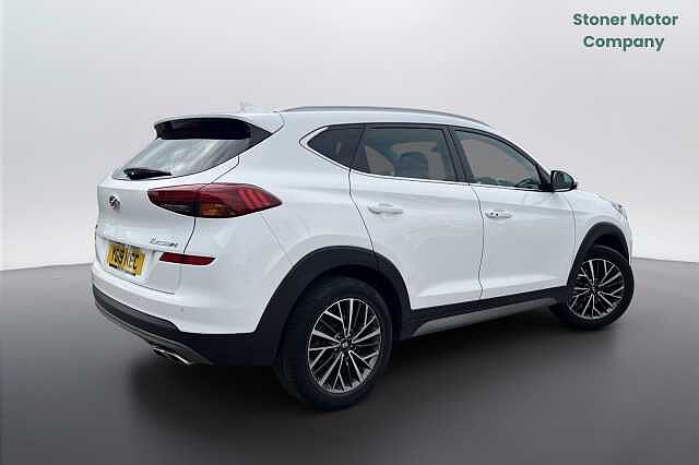 Hyundai TUCSON 1.6 TGDi 177 Premium 5dr 2WD Polar White