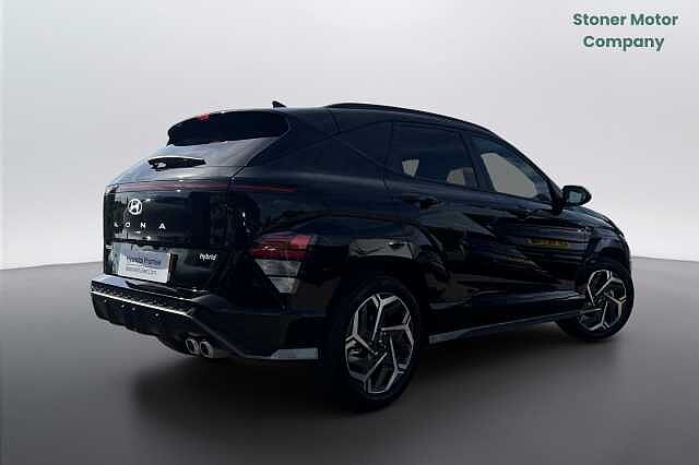 Hyundai KONA 1.6 Hybrid 138 N Line 5dr DCT Abyss Black