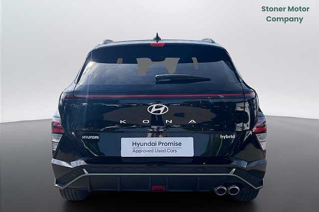 Hyundai KONA 1.6 Hybrid 138 N Line 5dr DCT Abyss Black