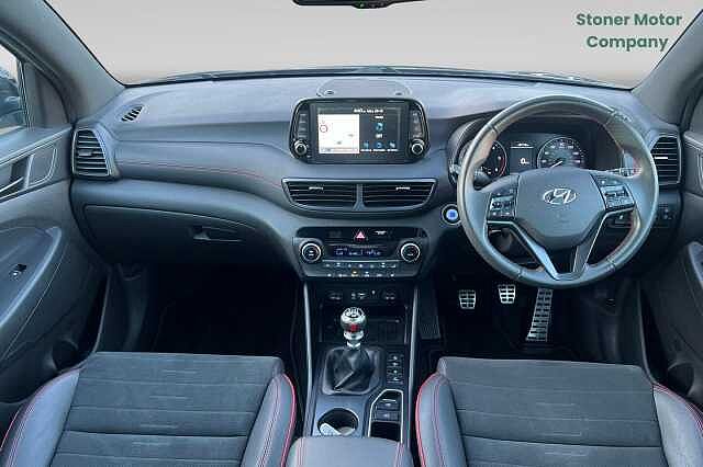 Hyundai TUCSON 1.6 CRDi 48V MHD 136 N Line 5dr 2WD Grey