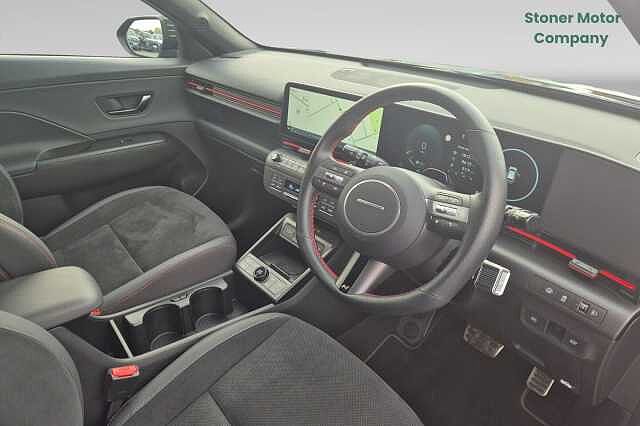 Hyundai KONA 1.6 Hybrid 138 N Line S 5dr DCT Black