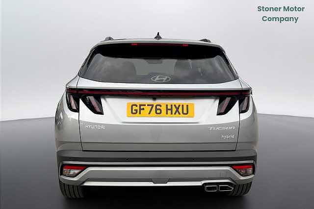 Hyundai TUCSON 1.6T 239 Hybrid Black Line 5dr Auto Silver