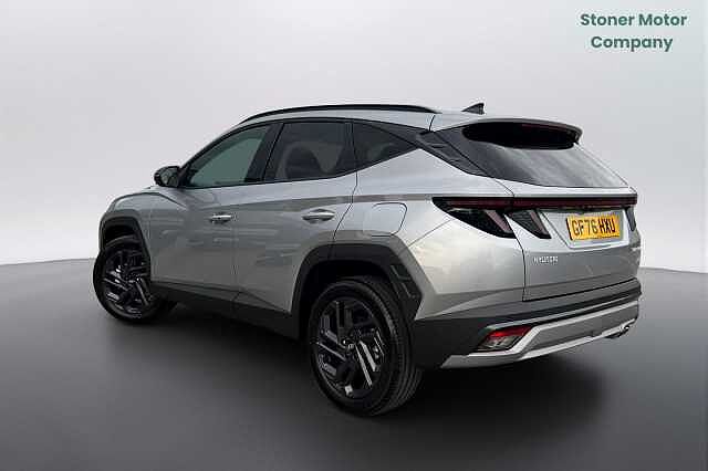 Hyundai TUCSON 1.6T 239 Hybrid Black Line 5dr Auto Silver