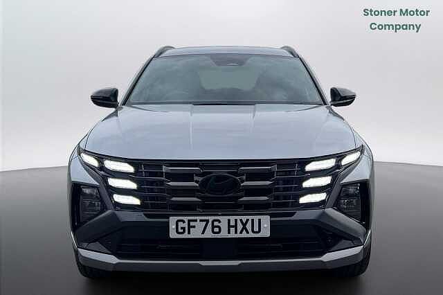 Hyundai TUCSON 1.6T 239 Hybrid Black Line 5dr Auto Silver