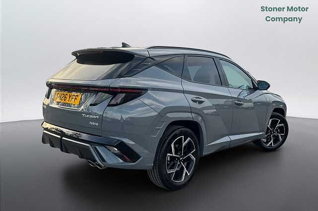 Hyundai TUCSON 1.6T 239 Hybrid N Line Edition 5dr Auto Grey