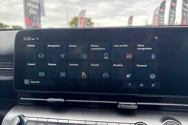 Hyundai KONA 1.6 h-GDi Ultimate SUV 5dr Petrol Hybrid DCT Euro 6 (s/s) (129 ps) Blue