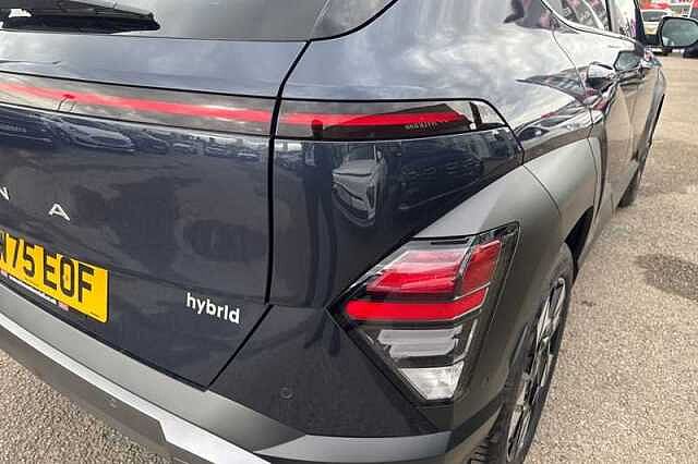 Hyundai KONA 1.6 h-GDi Ultimate SUV 5dr Petrol Hybrid DCT Euro 6 (s/s) (129 ps) Blue