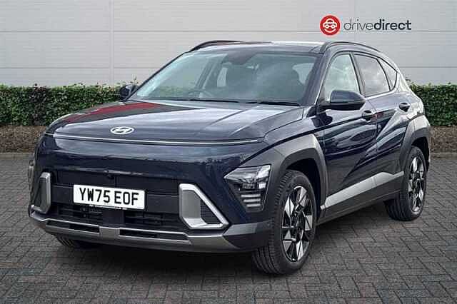 Hyundai KONA 1.6 h-GDi Ultimate SUV 5dr Petrol Hybrid DCT Euro 6 (s/s) (129 ps) Blue