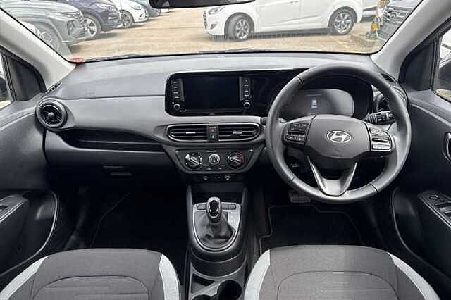 Hyundai I10 1.0 Advance Hatchback 5dr Petrol Auto Euro 6 (s/s) (63 ps) Grey