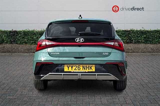 Hyundai I20 1.0 T-GDi Black Line Hatchback 5dr Petrol Manual Euro 6 (s/s) (90 ps) Green