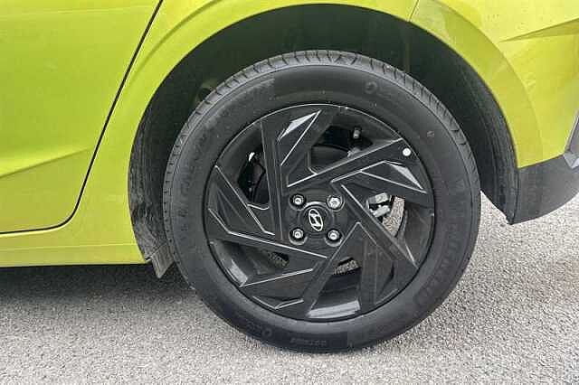 Hyundai I20 1.0 T-GDi Black Line Hatchback 5dr Petrol Manual Euro 6 (s/s) (90 ps) Green