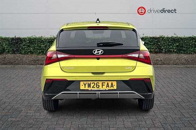 Hyundai I20 1.0 T-GDi Black Line Hatchback 5dr Petrol Manual Euro 6 (s/s) (90 ps) Green