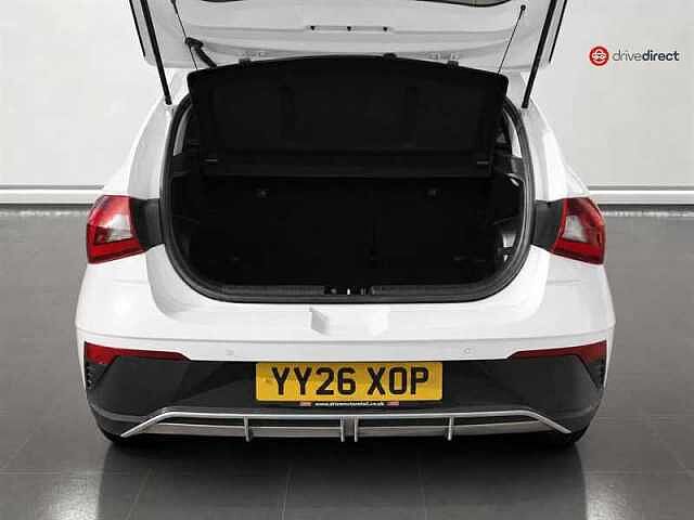 Hyundai I20 1.0 T-GDi Tech Line Hatchback 5dr Petrol DCT Euro 6 (s/s) (90 ps) White