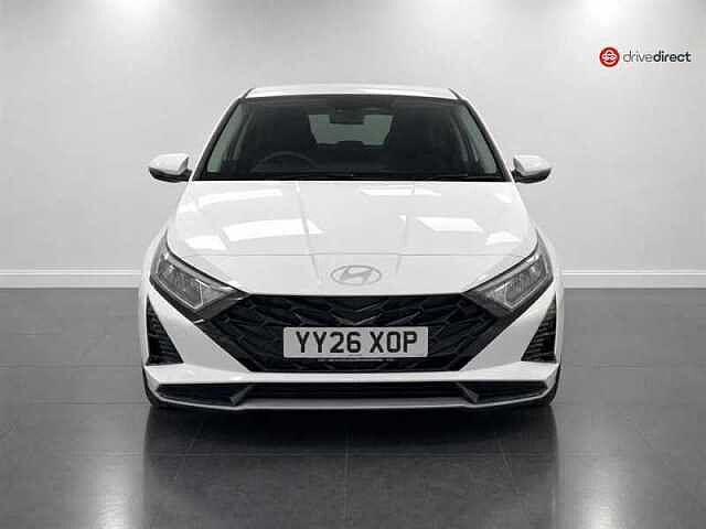 Hyundai I20 1.0 T-GDi Tech Line Hatchback 5dr Petrol DCT Euro 6 (s/s) (90 ps) White