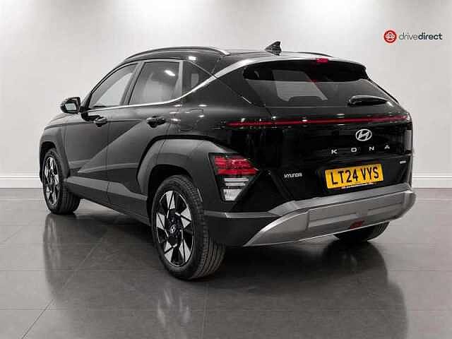 Hyundai KONA 1.6 h-GDi Ultimate SUV 5dr Petrol Hybrid DCT Euro 6 (s/s) (141 ps) Black