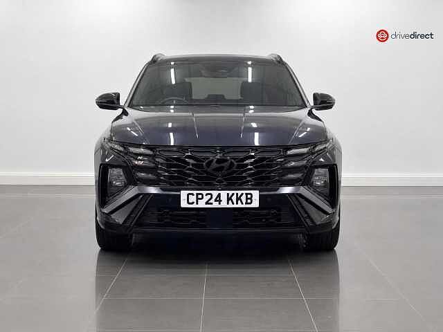 Hyundai TUCSON 1.6 T-GDi N Line S SUV 5dr Petrol Hybrid Auto Euro 6 (s/s) (215 ps) Black
