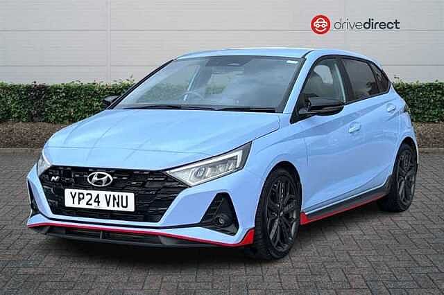 Hyundai I20 1.6 T-GDi N Hatchback 5dr Petrol Manual Euro 6 (s/s) (204 ps) Blue
