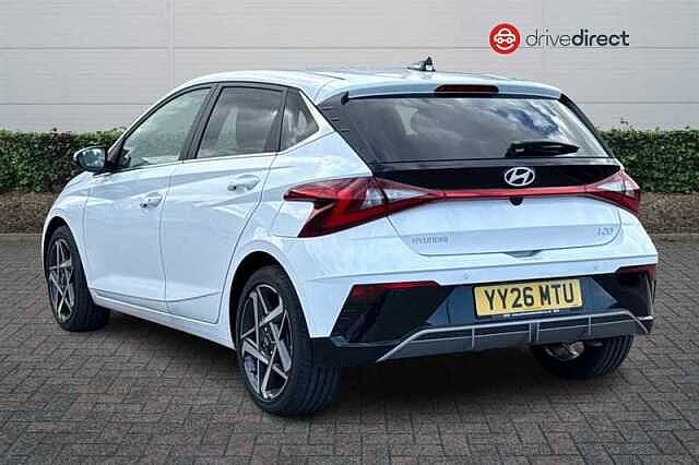 Hyundai I20 1.0 T-GDi Ultimate Hatchback 5dr Petrol Manual Euro 6 (s/s) (100 ps) White