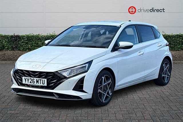 Hyundai I20 1.0 T-GDi Ultimate Hatchback 5dr Petrol Manual Euro 6 (s/s) (100 ps) White