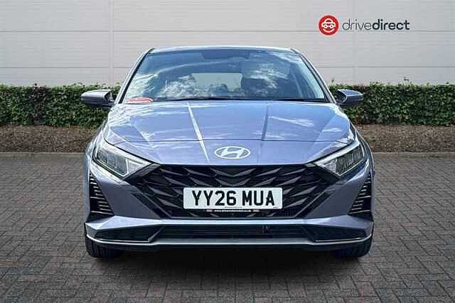 Hyundai I20 1.0 T-GDi Tech Line Hatchback 5dr Petrol DCT Euro 6 (s/s) (90 ps) Blue