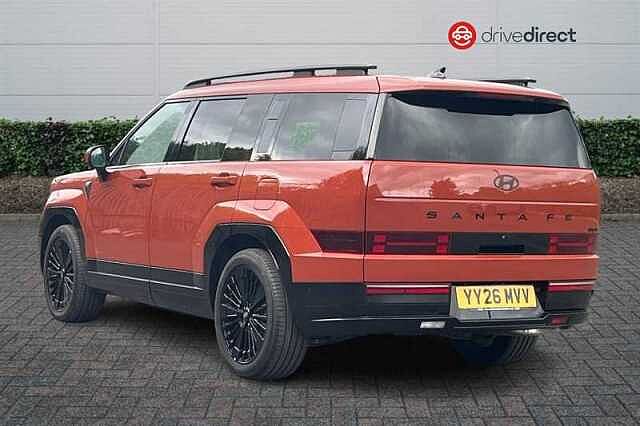 Hyundai SANTA FE 1.6 T-GDi 13.8kWh Calligraphy SUV 5dr Petrol Plug-in Hybrid Auto 4WD Euro 6 (s/s Orange