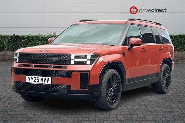 Hyundai SANTA FE 1.6 T-GDi 13.8kWh Calligraphy SUV 5dr Petrol Plug-in Hybrid Auto 4WD Euro 6 (s/s Orange