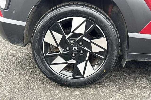 Hyundai KONA 1.6 h-GDi Ultimate SUV 5dr Petrol Hybrid DCT Euro 6 (s/s) (141 ps) Red