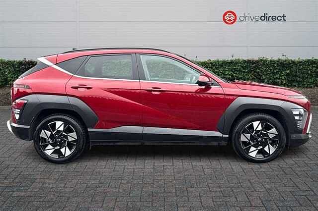 Hyundai KONA 1.6 h-GDi Ultimate SUV 5dr Petrol Hybrid DCT Euro 6 (s/s) (141 ps) Red