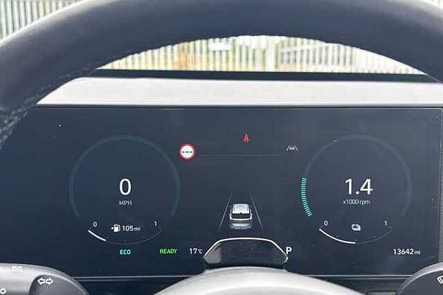 Hyundai KONA 1.6 h-GDi Ultimate SUV 5dr Petrol Hybrid DCT Euro 6 (s/s) (141 ps) Red