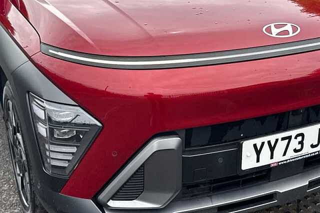 Hyundai KONA 1.6 h-GDi Ultimate SUV 5dr Petrol Hybrid DCT Euro 6 (s/s) (141 ps) Red
