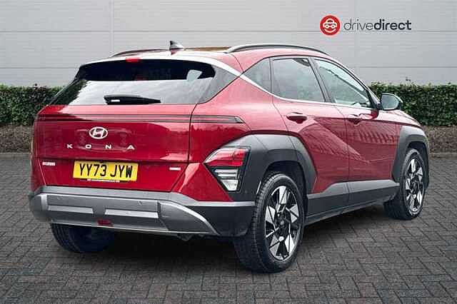 Hyundai KONA 1.6 h-GDi Ultimate SUV 5dr Petrol Hybrid DCT Euro 6 (s/s) (141 ps) Red