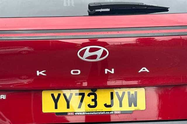Hyundai KONA 1.6 h-GDi Ultimate SUV 5dr Petrol Hybrid DCT Euro 6 (s/s) (141 ps) Red