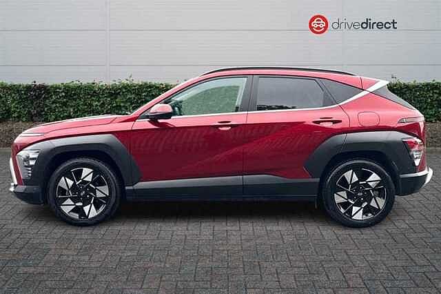 Hyundai KONA 1.6 h-GDi Ultimate SUV 5dr Petrol Hybrid DCT Euro 6 (s/s) (141 ps) Red