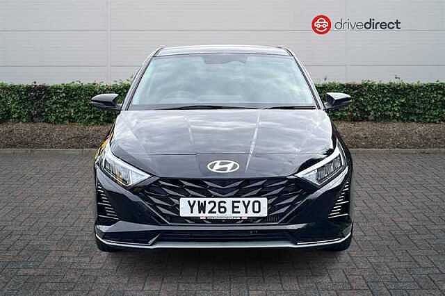 Hyundai I20 1.0 T-GDi Tech Line Hatchback 5dr Petrol DCT Euro 6 (s/s) (90 ps) Black