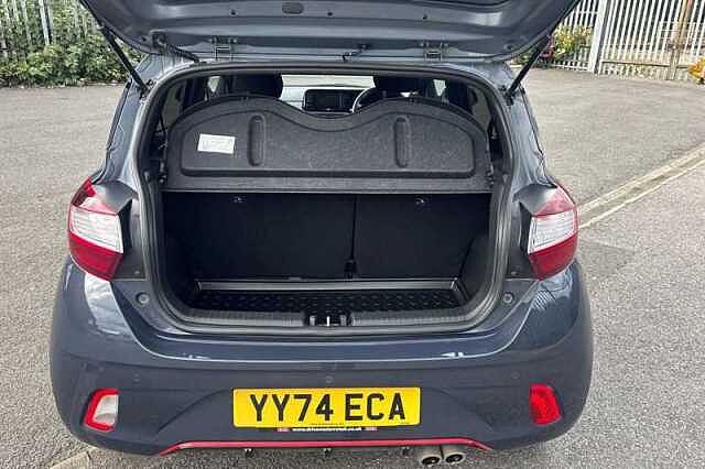 Hyundai I10 1.0 T-GDi N Line Hatchback 5dr Petrol Manual Euro 6 (s/s) (90 ps) Grey
