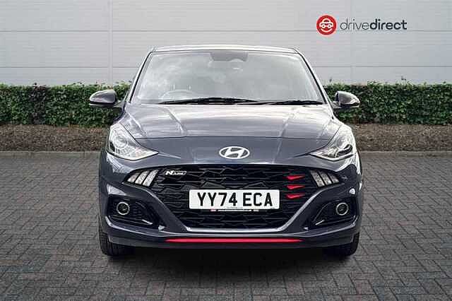 Hyundai I10 1.0 T-GDi N Line Hatchback 5dr Petrol Manual Euro 6 (s/s) (90 ps) Grey