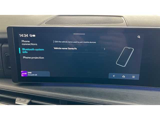 Hyundai SANTA FE 1.6 TGDi Plug-in Hybrid Premium 5dr 4WD Auto Black